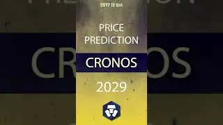 crypto news | CRO Cronos price prediction 2029 | #Shorts