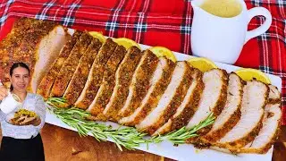 ¡Prepáralo así y NO quedará Seco! Lomo al Romero con Crema de Tocino | SERÁ tu RECETA FAVORITA🤩