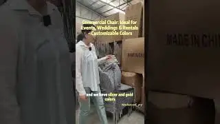 Space-Saving Style: Stackable Chairs for Every Space🪑✨WhatsApp: +86 15133676412 #furniturefactory