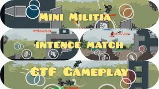 Mini Militia || CTF || Custom Gameplay || Bengali Gaming || Funny || Doodlearmy2 #viral #gameplay