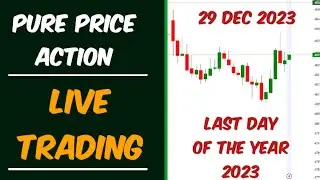 How To Trade Bullish Channel Pattern? || Pure Price Action Trading In Live Market || 29/Dec/2023