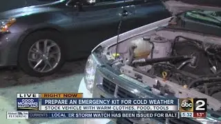 How to prepare an emergency cold weather kit