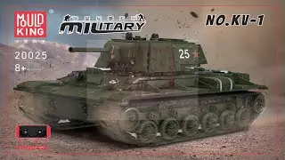 Mould King instructions | Mould King Tank | 20025 | KV-1 Tank Remote Controlled