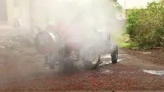GODAVARI BLOWER 300LTR #harvest #farming #spraymachine #agriculture #youtube #tractor
