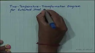 TTT diagram of Eutectoid Steels #swayamprabha #ch35sp