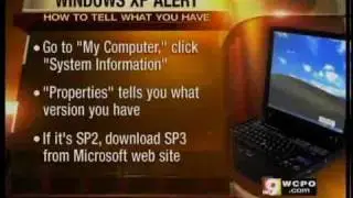 Windows XP PC's could be vulnerable