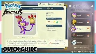 Where To Catch Ambipom *Alabaster Icelands* In Pokemon Legends Arceus | Location Quick Guide