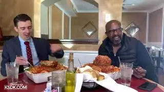 FOOD CHALLENGE! 7 pounds of spaghetti & meatballs