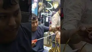 Black mama jhumar 600mm moving fitting by Abhishek Kumar smart light solution 1862