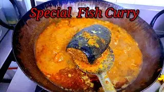 Boda Machi Curry 🍛 // Big fish Curry 😋 //Trending Fish Curry 