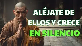 Nunca encontrarás paz hasta que te alejes en silencio  | BUDISMO