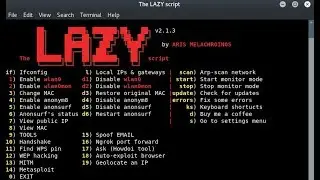 How to install Lazy Script in Kali Linux || Make Hacking easy just by click.
