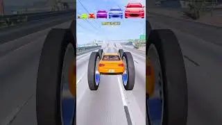 Cars vs Jump #shorts