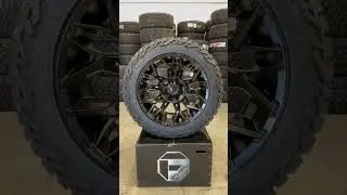 Fuel Twitch Wrapped With A Mickey Thompson! #shorts #fuelwheels