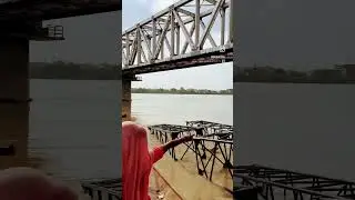 Heavy flood in Yamuna at agra #river #travel