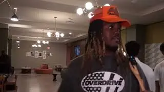 Angry Security Guard Pulls Out a Knife on Him (KICKED OUT)