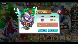 Dragon City|Conqueror Dragon | Last Video :(