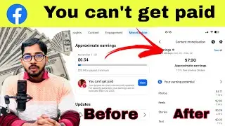 How to solve You Can&rsquo;t get paid Facebook Problem | Vivek Samyak Studio | Facebook earning 
