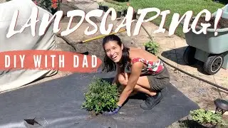 DIY BACKYARD MAKEOVER | Outdoor Space Landscaping Re-Design & Transformation from Start to Finish!