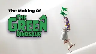 Behind The Scenes Of The Green Dinosaur Animation!