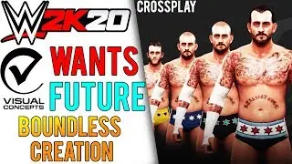 WWE 2K20: Boundless Creation Suite, Community Creations и Jukebox