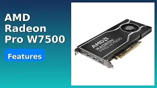 REVIEW (2026): AMD Radeon Pro W7500. ESSENTIAL details.
