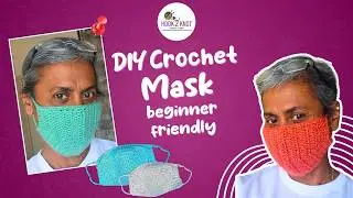 Crochet MASK,  DIY winter project, Winter protection, StepbystepTutorial, Project under 30 minutes