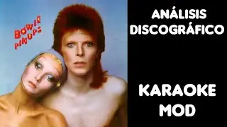 David Bowie - Pin Ups (1973) An&aacute;lisis en Espa&ntilde;ol. Opini&oacute;n. Discografia David Bowie.