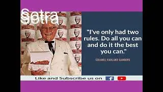 Best and powerful motivational story KFC owner #lesson#life#motivate#thing#kfc#$@&#colonel#dollar