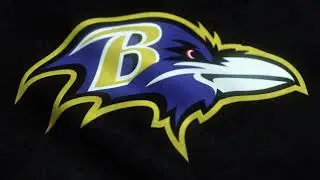 Baltimore Ravens Logo Flag Animation Loop