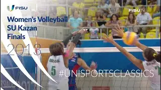 BRA vs RUS Women&rsquo;s Volleyball final, SU 2013 Kazan #UniversitySportsClassics.