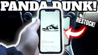 LIVE COP: Nike Dunk Low &ldquo;Panda&rdquo;