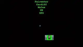Fairwater Cardiff Wales UK UFO trailer