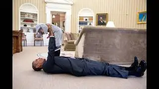Photos of the Presidents Showing their Fatherly Side
