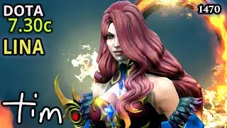 Lina | Dota 2 | 7.30c | Lossing to Winning