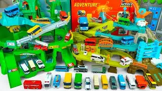 トミカ2つのコースをいったりきたり！ツインコースやまみちドライブ Tomica Go Back and Forth on 2 Courses! Twin Course Mountain Drive