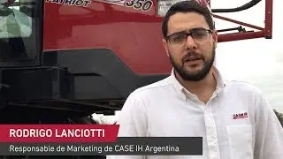 Rodrigo Lanciotti. CASE IH Experience Patriot en ULLA maquinarias.