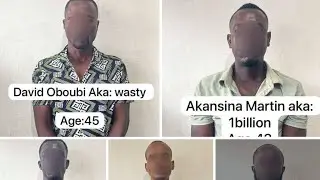 Armed robbers caught in Ghana and revealed how they hide weapons after operation 