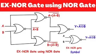 EX-NOR Gate с использованием NOR Gate | Электротехника