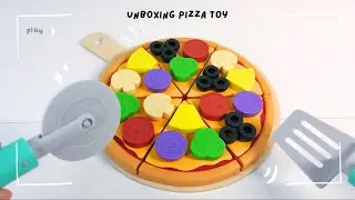 Satisfying Unboxing Pizza Toy ASMR 🍕 냠냠 피자만들기장난감
