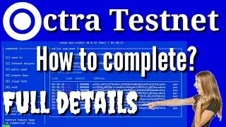 Octra Node Testnet || Create Wallet & Send Tokens Full Details