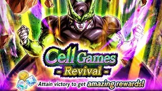 (Dragon Ball Legends) Cell Games - Revival - Event All Battles 1-21 and 100% Clear