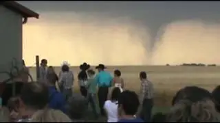 Raw Video: Tornado Appears During Wedding