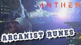 Anthem. Contract - Arcanist Runes