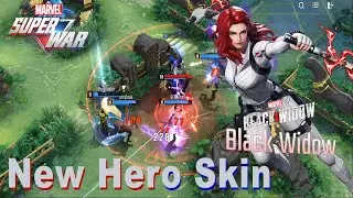 MARVEL Super War: Black Widow The Movie Skin Gameplay