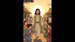 Jesus Says: You Are Not Alone | Short Story ✨#jesus #jesusfreak #jesusprayer #walk #ai #shorts#new❤️