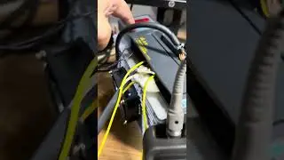 Servo motor oscilloscope at encoder and power