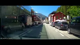 Calais to Croatia by Car - Border Crossing 7 - Austria to Italy at Brenner Pass