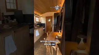 She Built a Tiny Home and Tows It Across Europe With a Tractor