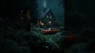 The Enchanted Forest #shorts #beautiful #cabin #forest #lovely #soulful #vibes